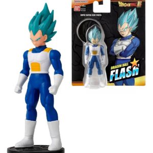 Figura Vegeta Saiyajin Dios, Dragon Ball Flash. Bandai 10cm