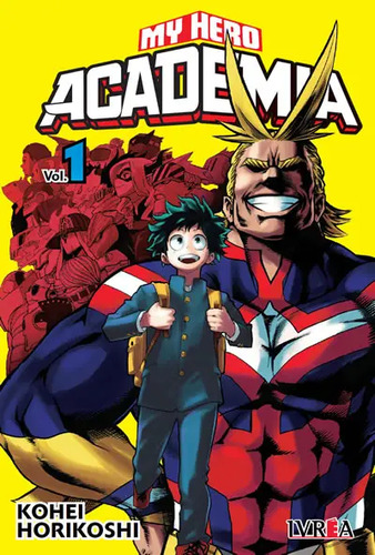 Manga My Hero Academia, vol. 01. Ivrea