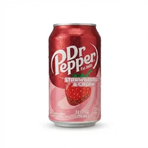 Dr. Pepper Strawberries & Cream, Lata Bebida 355ml