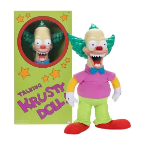 Muñeco Krusty, Los Simpsons. Habla al tirar la cuerda