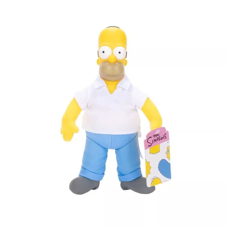 Muñeco peluche Homero, Los Simpsons. Jakks Pacific 27cm