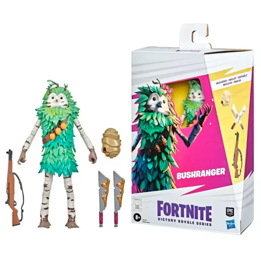 Figura Arbustin Bushranger, Fortnite art. con accesorios