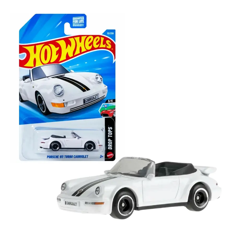 Porsche 911 Turbo Cabriolet, Hot Wheels JJJ22