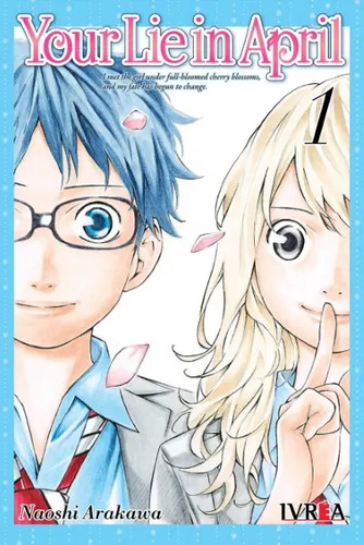 Manga Your Lie In April, vol. 1. Ivrea