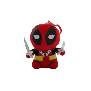 Llavero peluche Deadpool, con colgante clip